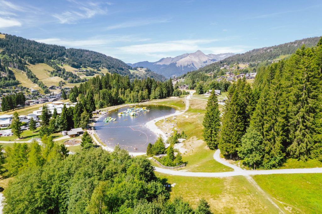 Photo du lac des écoles - Les Gets
